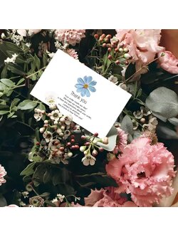 การ์ดของชำร่วย การ์ดขอบคุณ