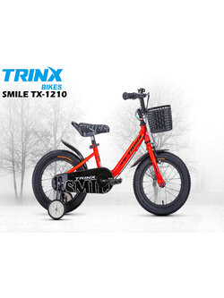 รถจักรยานเด็ก TRINX SMILE TX-1210 ล้อ12 นิ้ว เฟรมเหล็ก (ริมเบรค)
