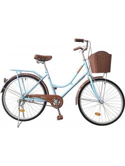 จักรยานแม่บ้าน สไตล์วินเทจ Winn DESIRE City bike วงล้อ 24 นิ้ว พร้อมตะกร้าอย่างดี สวยงาม