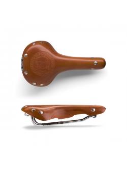 SELLA ITALIA อานนั่งหนัง, MITICA, สีดำและสีน้ำผึ้ง, ทำจากหนัง