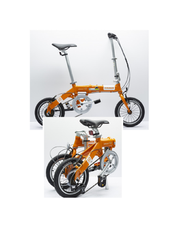 Trinx warwolf 1.0 14inch wheel alloy folding bicycle 2022