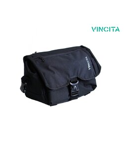 Vincita B207A-SX BABY BIRCH กระเป๋าหน้าสำหรับจักรยาน Brompton พร้อมสายสะพาย และ ผ้าคลุมกันฝน วินสิตา
