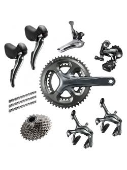 ชุดเกียร์ Shimano Tiagra Groupset 4700 20, 2X10 speed, TIAGRA MY2016
