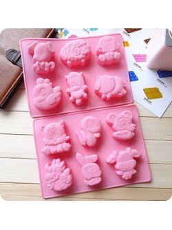 พิมพ์ซิลิโคน 12 นักษัตรการ์ตูน