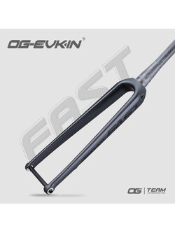 ตะเกียบหน้าคาร์บอน OG-EVKIN FK-008 Carbon Disc Gravel Fork 700*35C 12x100 Thru-Axle Cyclocross/Gravel Road Bike Frame Hidden Cable Flat Mount