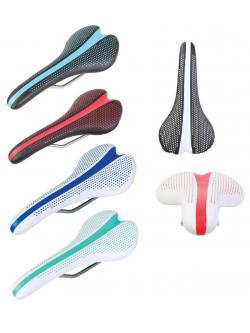 GENETIC อานนั่ง รุ่น PERFECT, ทูโทน ดำ/ขาว, ดำ/แดง, ดำ/ฟ้า, ขาว/ฟ้า, ขาว/เขียว