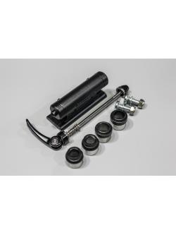 แร็คบรรทุกจักรยาน ชุดหัวแร็ค Hanuman rack 3 in 1 Car Bike Rack Block Heavy-Duty QR Alloy Fork Mount Pickup Truck Bed Rack Carrier Holder(9mm. / 12mm. / 15mm)