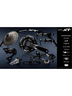 Shimano XT Groupset 22, NEW 2x11-Speed, XT-M8000, Hub and Discbrake Not Included.