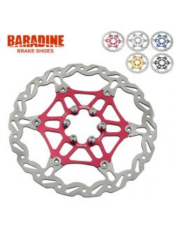 ใบดิสเบรค BARADINE DISC Brake ROTOR for Bicycle ,ขนาด160mm,180mm.มีหลายสี