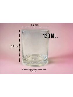 แก้วใส ขนาด 4.2 oz. (120 ml.)