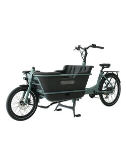 จักรยานไฟฟ้า Vipoer VPCG001 250W แบตเตอรี่ลิเธียม 36V13Ah จักรยานขนของครอบครัว 20 นิ้ว พร้อมตะกร้าใหญ่