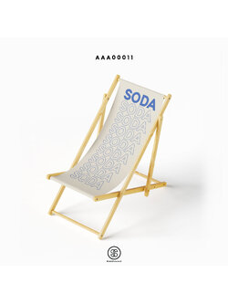 เก้าอี้ชายหาด SOdA Collection สีฟ้า AAA00011 #เก้าอี้ชายหาด #SunLounge #SOdAhome #SOdAPrintinG