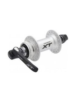 ดุมดิสหน้า ดุมเสือภูเขา XT HB-M785, 32H,มีสินค้าเฉพาะสีเงิน (MALAY)