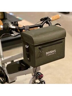 BROOKS Scape Handlebar Compact bag, Mud Green