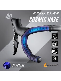ผ้าพันแฮนด์ Ciclovation Advanced Leather Touch - รุ่น Cosmic Haze Made in Taiwan
