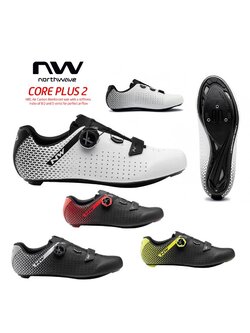 รองเท้าเสือหมอบ NORTHWAVE CORE PLUS SCARPE 2022 NRG Air Carbon Reinforced sole ไซส์ 40-45