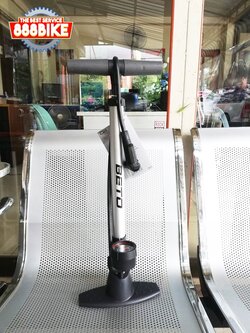 สูบตั้งพื้นอลูมิเนียม BETO CMP-069 ด้ามด้ามอลู สูบได้ทั้ง Presta และ SChrader