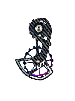 Upgrade kit, pulley, derailleur, L-TWOO model LW-UT, Carbon Fibre material, weight 83 grams