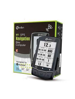 ไมล์จักรยาน Meilan M1 GPS Cycling/Bike Computer Navigation Speedometer, Heart Rate and Power Compatible เมนูภาษาไทย