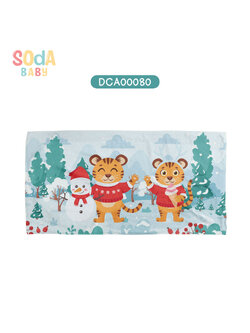 ผ้าเช็ดตัวเด็ก ลาย Winter รหัส DCA00080 ⛄️❄️#Winter #SOdAbaby