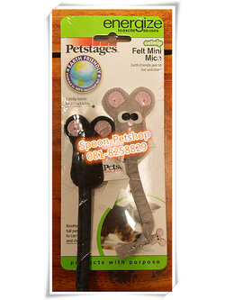 Petstage Canip Mini Felt Friend ของเล่นแมว ผสมแคทนิป สำหรับกัดเล่น