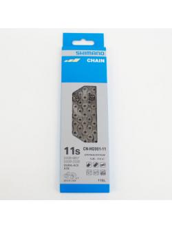 โซ่ XTR/DURA-ACE, CN-HG901-11, โซ่ 11-SPD, 116L, รุ่น Quick Link, ถนน/MTB, มีกล่อง, ICNHG90111116Q