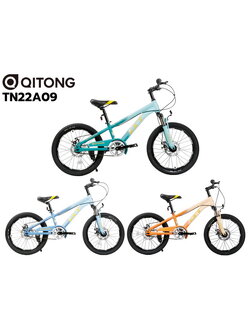 จักรยานเสือภูเขาเด็ก QITONG รุ่น TN22A09 ล้อ 20นิ้ว ไม่มีเกียร์ เฟรมเหล็ก NEW2023