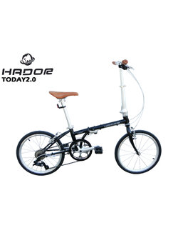 จักรยานพับได้ HADOR TODAY 2.0 Folding bike ล้อ 20" ชุดเกียร์ LT-Woo A5 9 สปีด เฟรม CHROMOLY