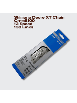 Shimano Deore XT Cn-m8100 12 Speed 138 Links MTB Chain Sil-tec W/ Quick Link