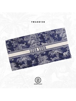 ผ้าเช็ดตัว FOREST ใส่ชื่อได้ รหัส TWA00120 #SOdAtowel #SodAhome #ผ้าขนหนู #ผ้าเช็ดตัว #towel