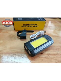 ไฟหน้าจักรยาน SOLDIER professional usb super power พร้อมสายชาร์จ USB Front Light