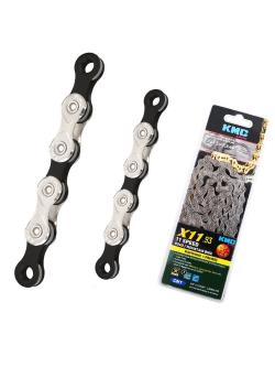 โซ่เกียร์ KMC Chain 11 สปีด รุ่น X11.93 ยาว116 ข้อ พร้อมข้อต่อโซ่ มีแพ็คกล่อง