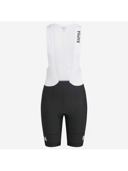 กางเกงเอี้ยมขาสั้น กางเกงปั่นจักรยาน RAPHA WOMEN’S PRO TEAM TRAINING BIB SHORTS 2024 Black/White