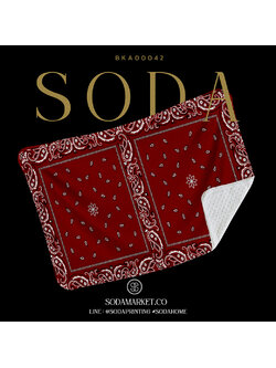 ผ้าห่มอเนกประสงค์ Paisley Collection รหัส BKA00042 #SOdAblanket #SodAhome