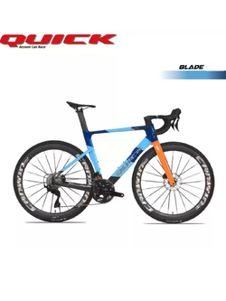 QUICK BLADE 2025 จักรยานเสือหมอบคาร์บอนไฟเบอร์ ดีไซน์ล้ำ น้ำหนักเบา พร้อมชุดเกียร์ Shimano 105 ทุกเวอร์ชัน | รุ่นใหม่ล่าสุด | ส่งฟรีทั่วไทย