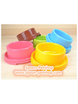 ชามกันมด รุ่นสดใส มี 4 สี ฟ้า เหลือง ชมพู และเขียว