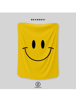 ผ้าห่มอเนกประสงค์ พิมพ์ลาย SMILE รหัส BKA00041 #SOdAblanket #SodAhome