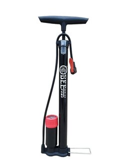 ที่สูบลมจักรยาน แบบตั้งพื้น ยี่ห้อ BEE รุ่น P38BC-01 สูบได้ทั้งจุ๊บเล็ก จุ๊บใหญ่ แรงดันลมสูงสุด 160 PSI