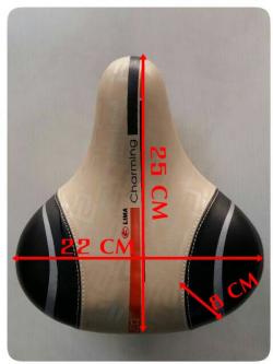 เบาะสำหรับจักรยานแบบหนานุ่ม จัมโบ้ " ELLEVEN "