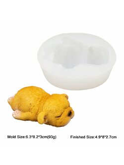 พิมพ์ซิลิโคน หมานอนคว่ำ