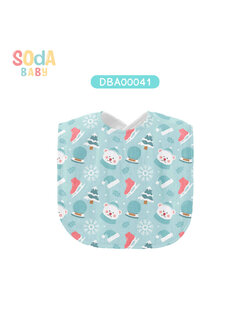 ผ้าซับน้ำลาย Baby Bib Winter รหัส DBA00041 ⛄️❄️#Winter #SOdAbaby