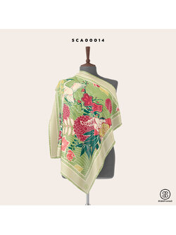 ผ้าพันคอพิมพ์ลาย SOdA Natural รหัส SCA00014 #SOdAPrintinG