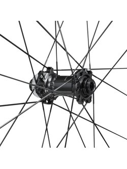 ดุมดิสเสือหมอบ SHIMANO แกนดุมล้อหน้า WHR9270, Y0MK98010, Centerlock - 12x100 / 12x142 mm - HG L2 | 12-speed