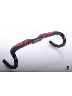 แฮนด์หมอบคาร์บอน S-FIGHT Road Handlebar FULL Carbon - S90 AERO HANDLEBAR ซ่อนสาย , Size 40m42,44cm