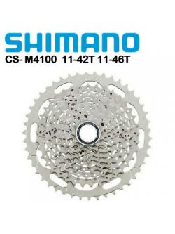 SHIMANO สเตอร์ DEORE, CS-M4100, 10-SPEED, 11-46T, 11-42T (INDO)