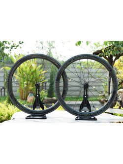 ล้อคาร์บอน Retrospec Racing 8 (RS8.0) Ceramic ลาย 12K ดำล้วน คาร์บอนเกรด T800 เคลือบเงา ความสูงขอบ 50 50 มม. ลูกปืนดุมล้อ Ceramic หน้าหลัง ซี่ลวด Pillar