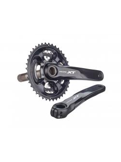 จาน XT, FC-M8000-3, 3 ชั้น, 11-SPD, 40x30x22T, 175MM, 170MM, พร้อมกะโหลก