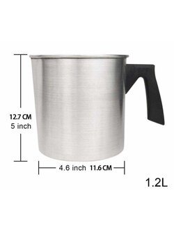 หม้อต้มเทียน ขนาด 1.2 L