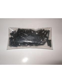 เฉพาะหัวซี่ลวด 14G Brass ทองเหลือง, ขนาดยาว 16MM, สีดำ และ โครเมียม