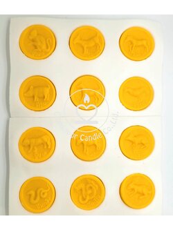 พิมพ์ซิลิโคนนักษัตร 12 ราศี